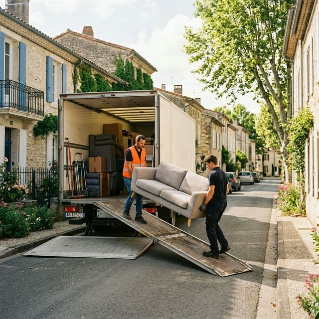 Camion déménagement résidentiel Breteuil Déménagement France